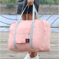 Foldable Travel Bag Tote Lightweight Waterproof Duffel Bag (Pack of 1)