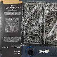 Vibrating Bubble Electric Ems Foot Massager Pad