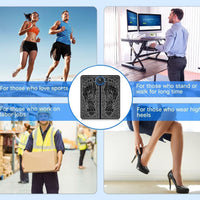 Vibrating Bubble Electric Ems Foot Massager Pad