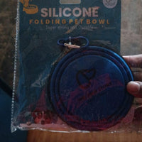 Foldable Silicone Pet Feed Bowl